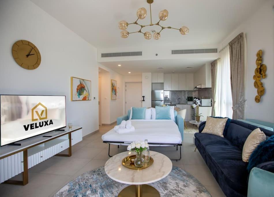 Veluxa - Luxury And Bright 1 Bedroom Apartment, Burj View! Dubaj Zewnętrze zdjęcie