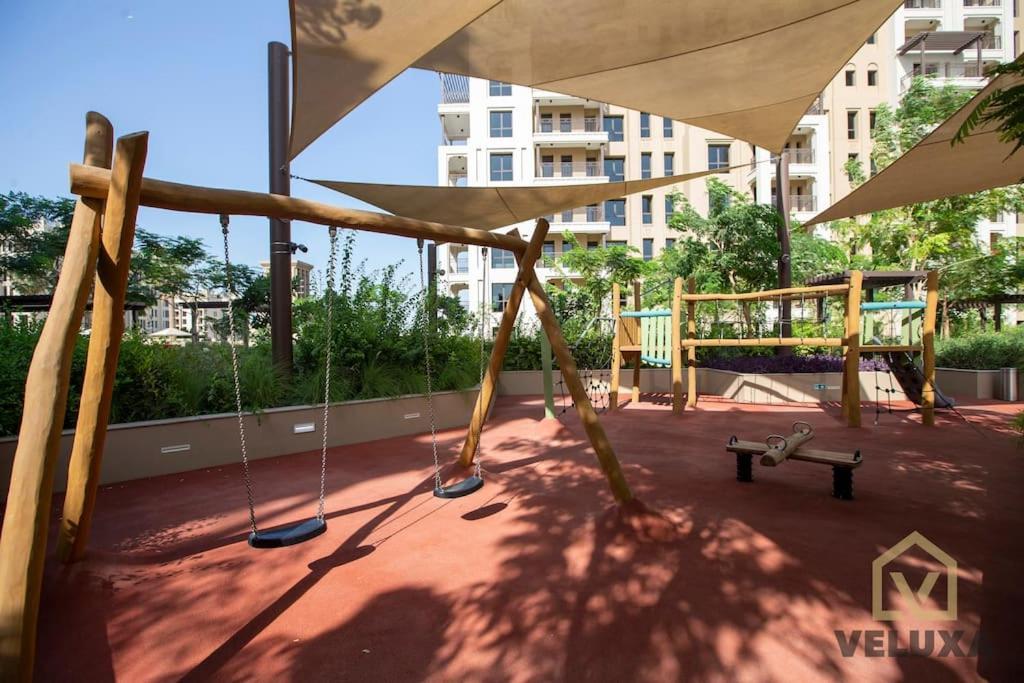 Veluxa - Luxury And Bright 1 Bedroom Apartment, Burj View! Dubaj Zewnętrze zdjęcie